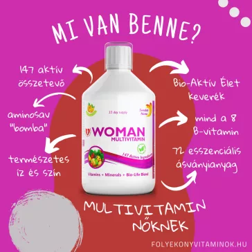 Folyekonyvitaminok.hu Swedish Nutra Woman
