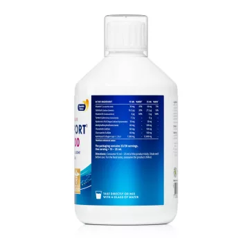   Swedish Nutra Cukormentes Joint Support Max 500 ml - folyékony ízületvédő kollagén, glükozamin, kondroitin, kurukuma és MSM