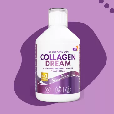   Swedish Nutra Collagen Dream folyékony halkollagén magnéziummal, gyógynövény keverékkel 500 ml