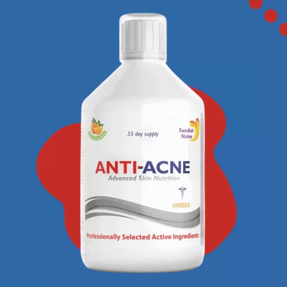Swedish Nutra Anti-Acne folyékony komplex pattanás ellen 500 ml Swedish Nutra Anti-Acne folyékony komplex pattanás ellen 500 ml